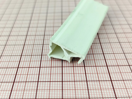 Uszczelka okna drewnianego, przylgowa TPE, biała 09-766 - obrazek 4