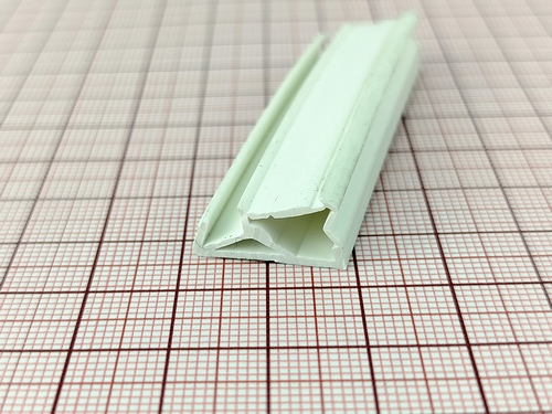 Uszczelka okna drewnianego, przylgowa TPE, biała 09-766 - obrazek 2