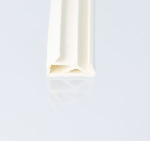 Uszczelka okna drewnianego, przylgowa TPE, czarna 09-767