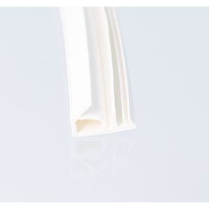 Uszczelka okna drewnianego, przylgowa TPS, biała 09-770