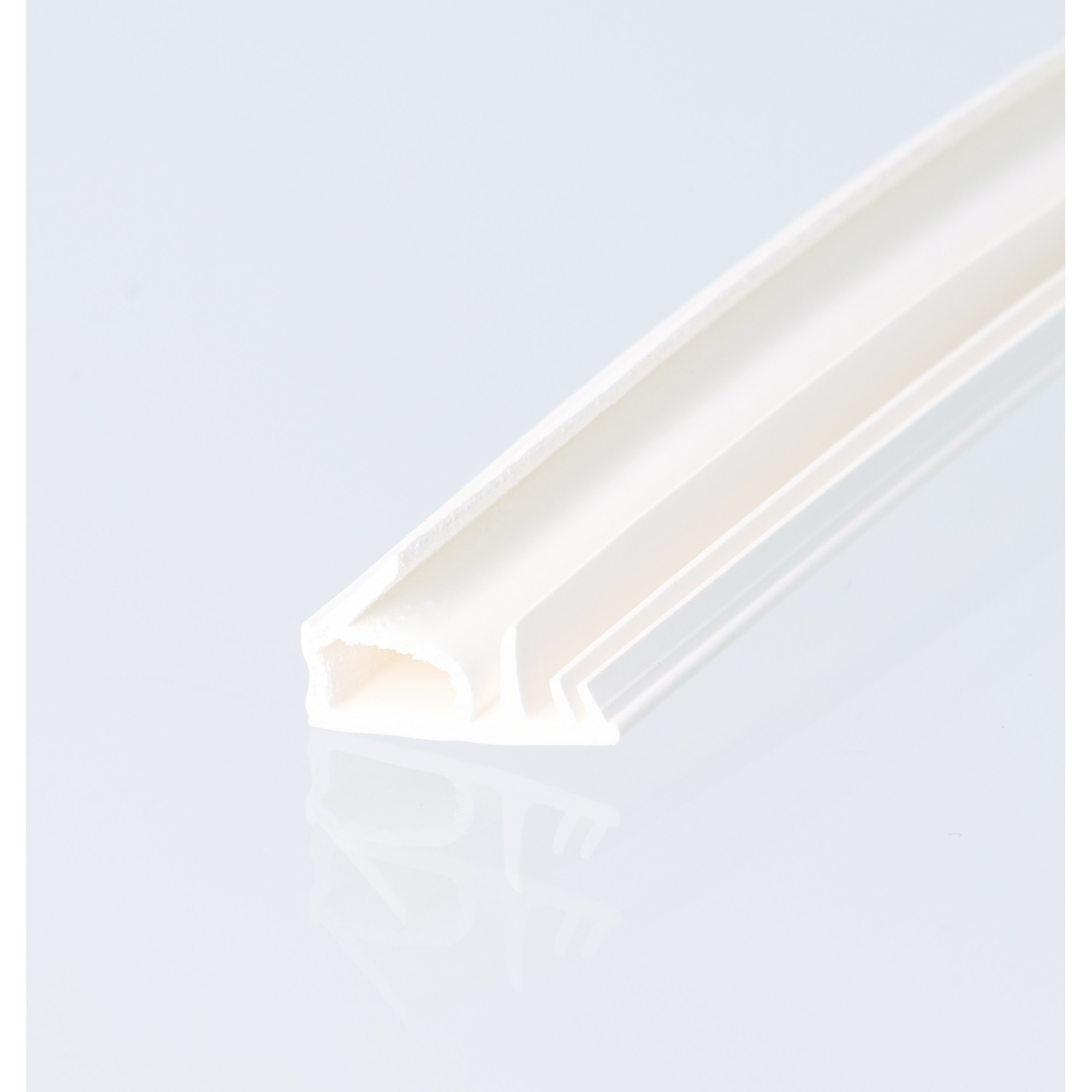 Uszczelka okna drewnianego, przylgowa TPS, biała 09-770 - obrazek 3