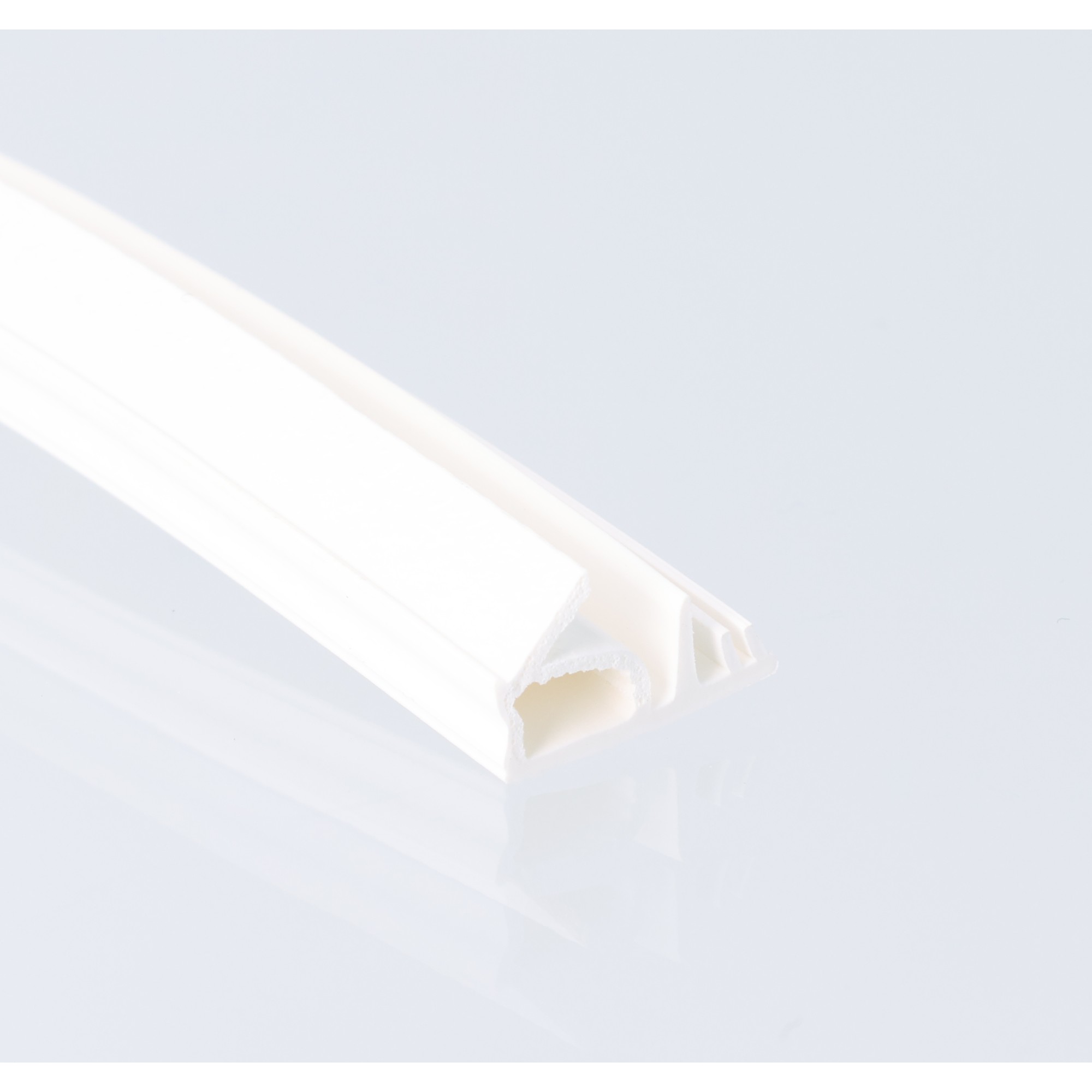 Uszczelka okna drewnianego, przylgowa TPS, biała 09-770 - obrazek 2