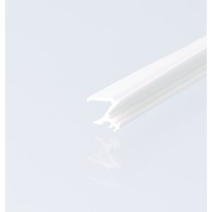 Uszczelka okna drewnianego, przylgowa TPE, biała 09-771