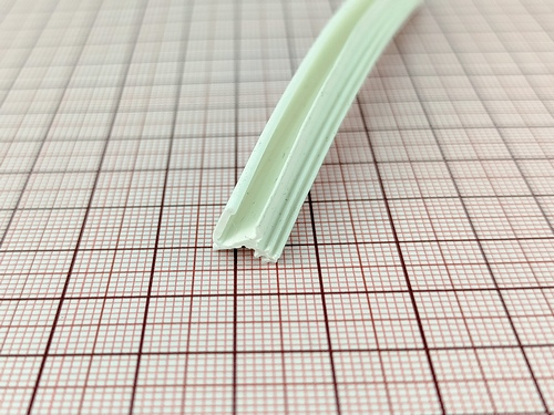 Uszczelka okna drewnianego, przylgowa TPE, biała 09-771 - obrazek 2