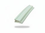 Uszczelka okna drewnianego, przylgowa TPS, biała 09-772