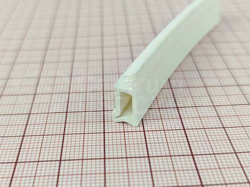 Uszczelka okna drewnianego, przylgowa TPS, biała 09-772 - obrazek 2