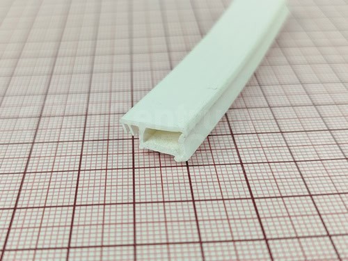 Uszczelka okna drewnianego, przylgowa TPS, biała 09-772 - obrazek 3