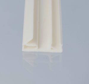 Uszczelka silikonowa do drzwi zewnętrznych, biała 09-773