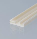 Uszczelka silikonowa do drzwi zewnętrznych, biała 09-774