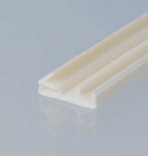 Uszczelka silikonowa do drzwi zewnętrznych, biała 09-773