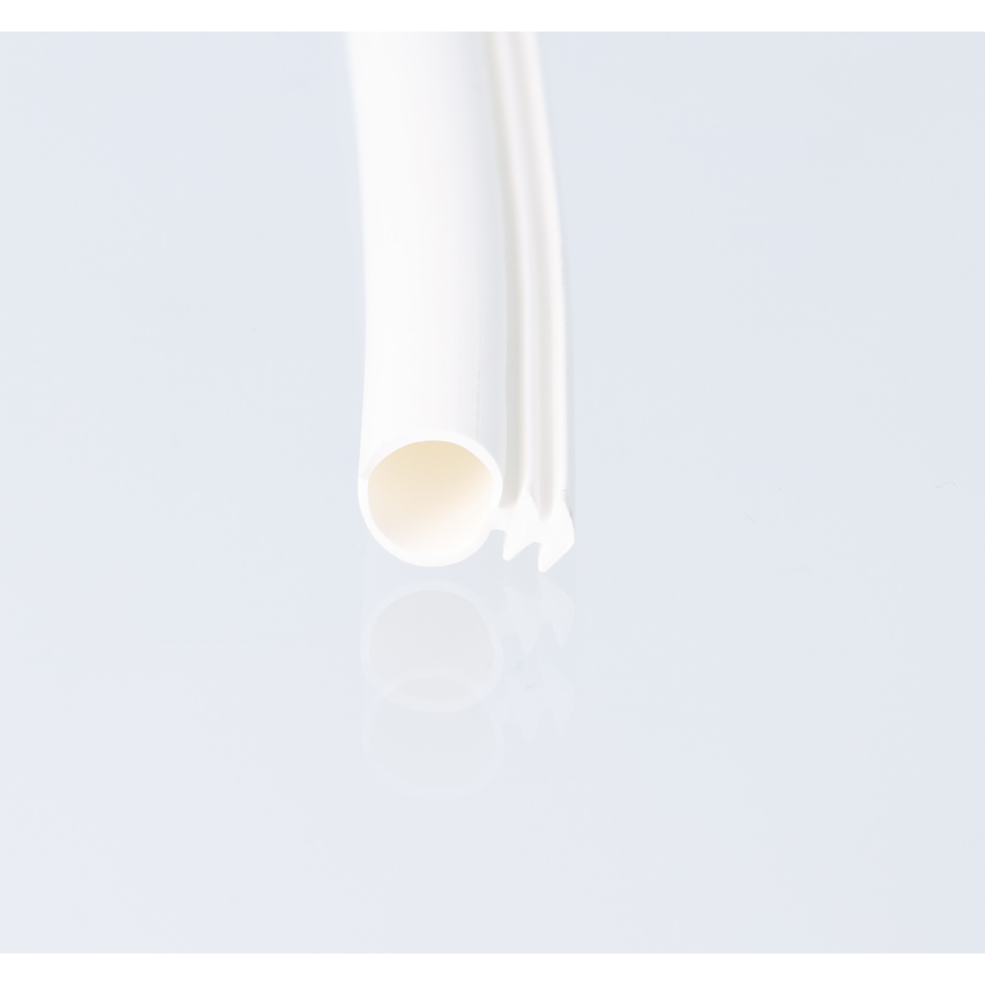 Uszczelka do okna renowacyjna fi 8mm silikonowa biała - 09914805