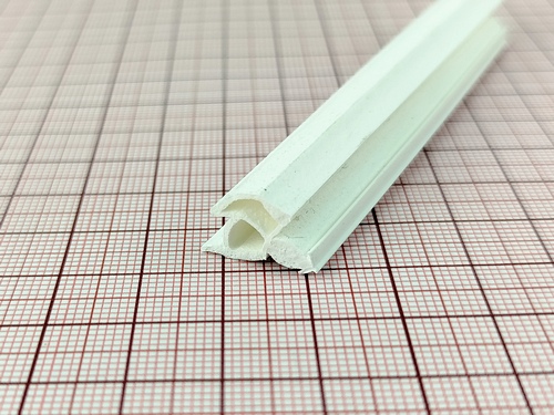 Uszczelka drzwi wewnętrznych, biała 09-781 - obrazek 3