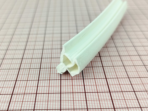 Uszczelka drzwi wewnętrznych, biała 09-781 - obrazek 2