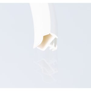 Uszczelka drzwi wewnętrznych z przylgą, biała 09-782