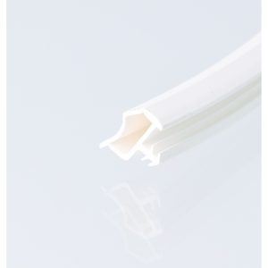 Uszczelka drzwi wewnętrznych z przylgą, biała 09-782