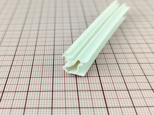 Uszczelka drzwi wewnętrznych z przylgą, biała 09-783 - obrazek 4