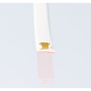 Uszczelka samoprzylepna biała 8x6x10mm, 09-941