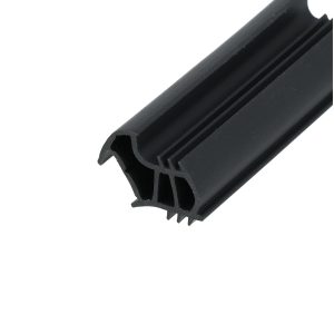 Uszczelka czarna do drzwi, do ościeżnicy stalowych, 09-669-03