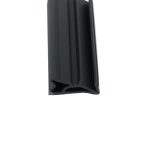 Uszczelka okna drewnianego, przylgowa TPE, czarna 09-015