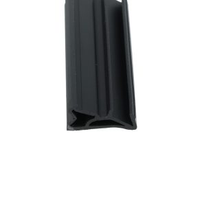 Uszczelka okna drewnianego, przylgowa TPE, czarna 09-015