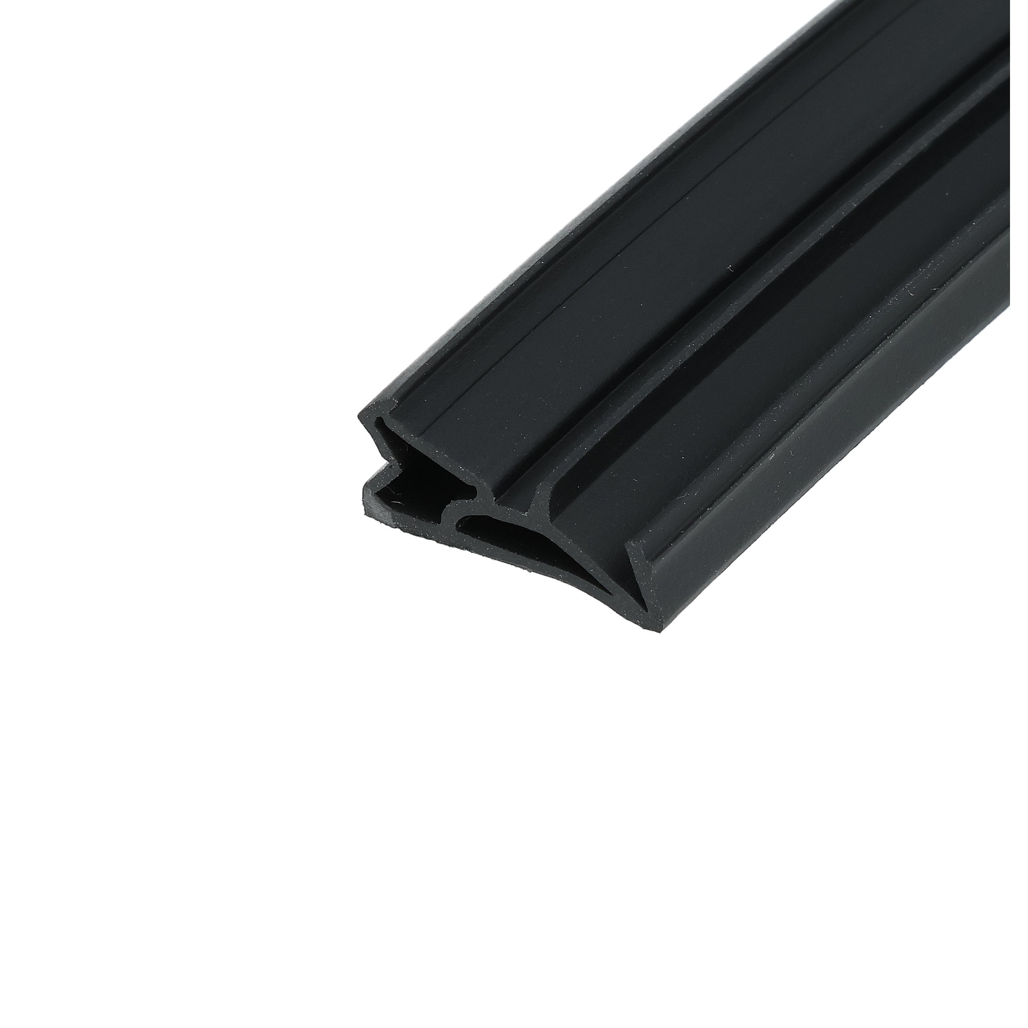 Uszczelka okna drewnianego, przylgowa TPE, czarna 09-015 - obrazek 3
