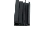 Uszczelka do drzwi zewnętrznych drewnianych, czarna 09-158