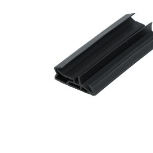 Uszczelka do drzwi zewnętrznych drewnianych, czarna 09-158