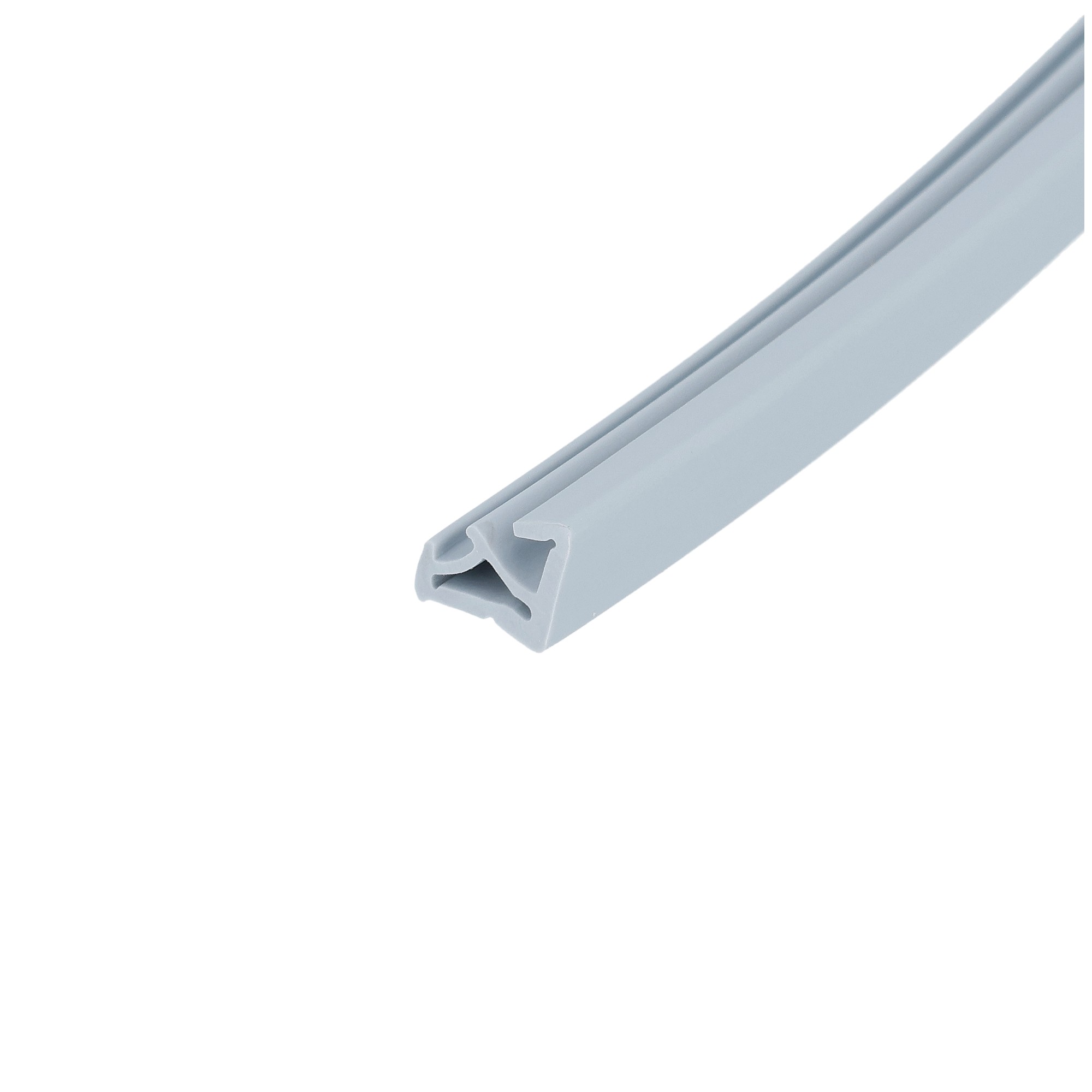 Uszczelka okna drewnianego, krawędziowa TPE, szara 09-035 - obrazek 2