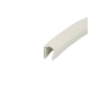 Uszczelka, osłona krawędzi, zaciskowa szare PVC 54-106-01