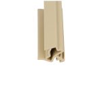 Uszczelka drzwi drewnianych wewnętrznych z przylgą, beżowa 09-666-02