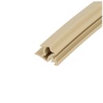 Uszczelka drzwi drewnianych wewnętrznych z przylgą, beżowa 070-135