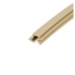 Uszczelka beżowa do drzwi drewnianych, do ościeżnicy, 09-667-02