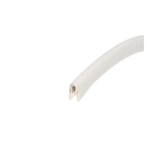 Uszczelka, osłona krawędzi, zaciskowa biała PVC 78-012-01