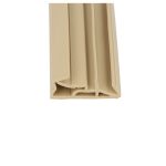 Uszczelka do drzwi zewnętrznych drewnianych, beż 09-155