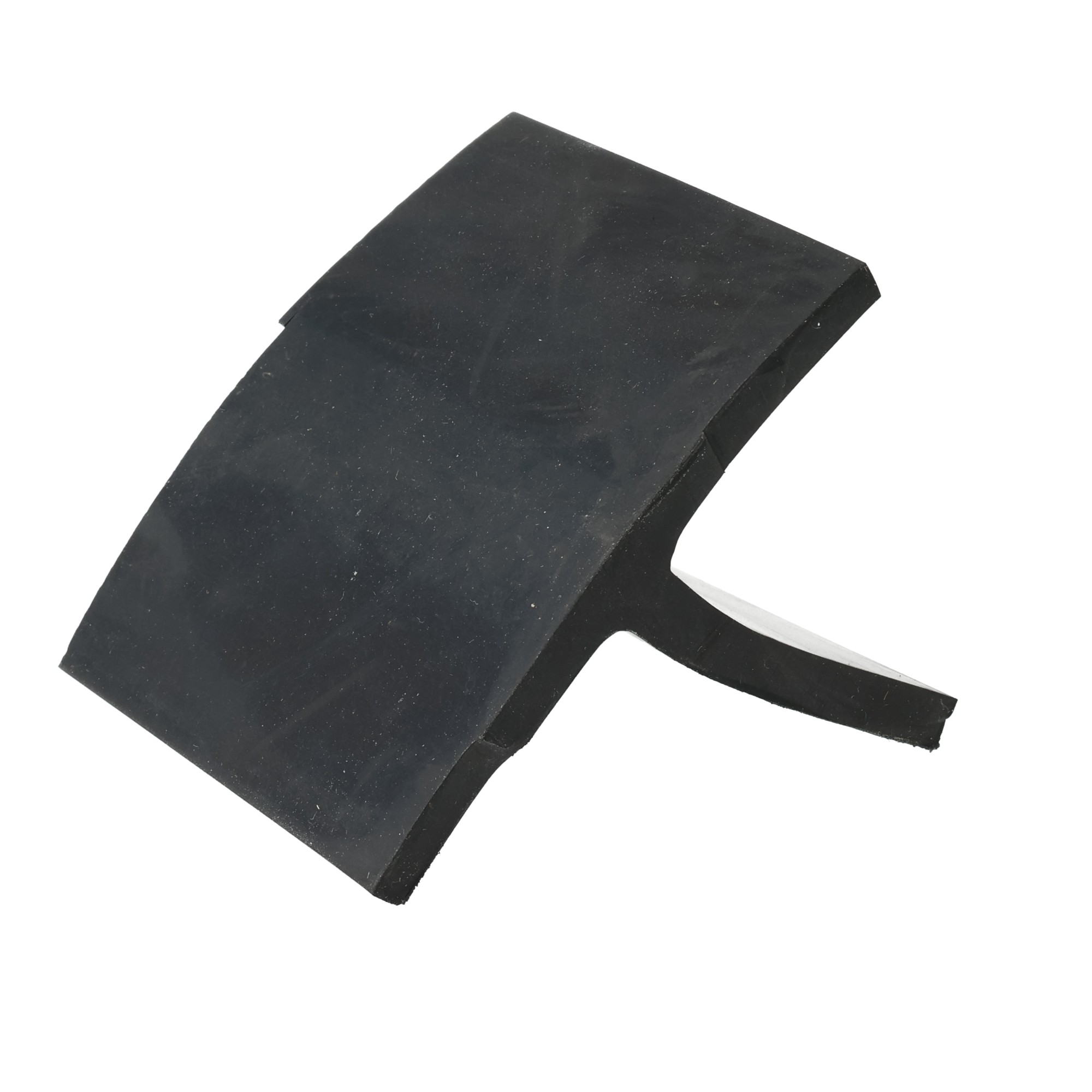 uszczelka-do-wagi-samochodowej-gumowa-typ-t-7-x-60-x-79mm-czarna-68-801-3 - Centrum uszczelek Close-up of a black rectangular slate block photographed at an angling on a white background.
