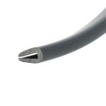 Close-up of diagonal-cutting pliers jaws.