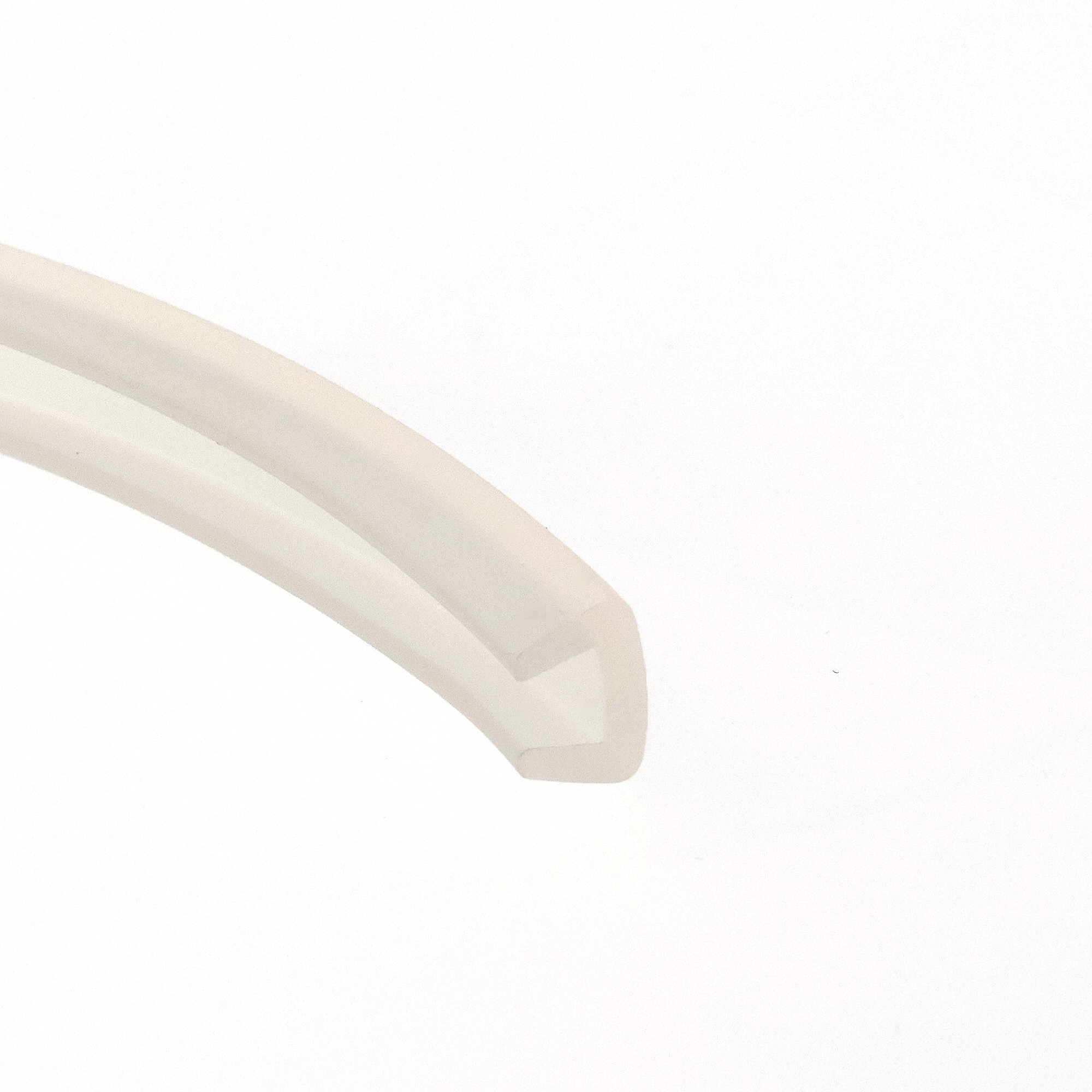 uszczelka-krawedziowa-miekkie-pvc-5-x-4-x-55-mm-bezbarwna-12-316-05-1 - Centrum uszczelek Abstract pale beige ribbon-like shapes crossing over a white background, decorative design.