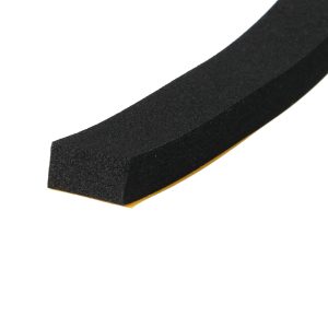 Uszczelka samoprzylepna pianka gumowa 8 x 15mm rolka 10m czarna 016442-10