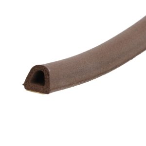 Uszczelka samoprzylepna pianka typ D 7,5 x 9mm brązowa 04-512-3