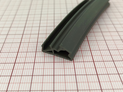 Uszczelka drzwi zewnętrznych, brąz rustykalny 09-787-01 - obrazek 2