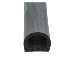 Uszczelka samoprzylepna typu D czarna 046839-1