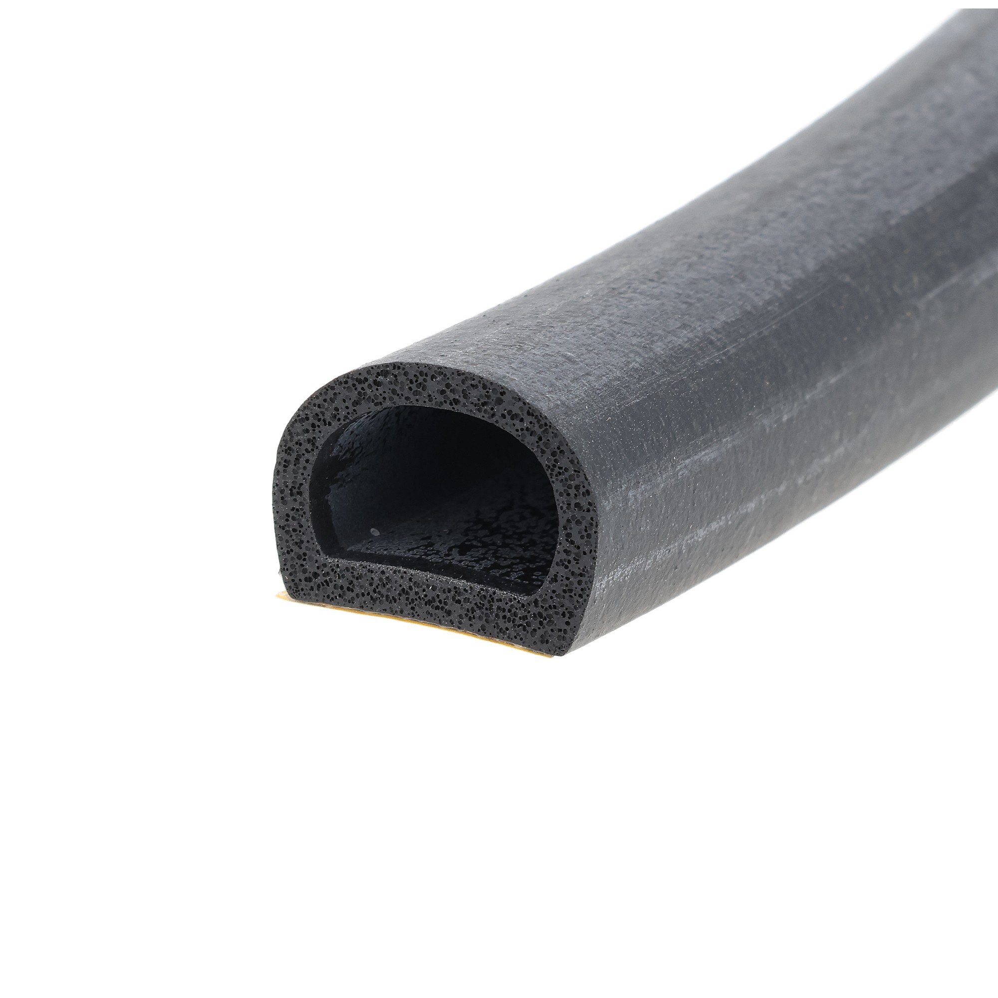 Uszczelka samoprzylepna typu D czarna 046839-1 - obrazek 2