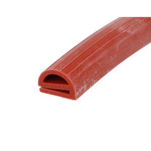 Uszczelka silikonowa czerwona typ e 16x12 mm termiczna 023126