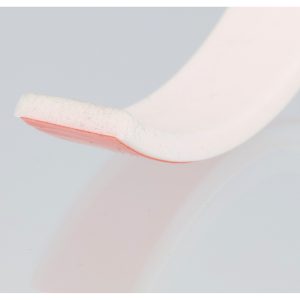 Sznur silikonowy porowaty biały z klejem 5x25mm,029525