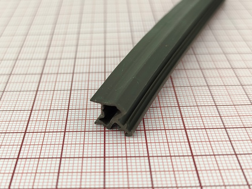 Uszczelka drzwi wewnętrznych z przylgą, brązowa 09-783-01 - obrazek 4