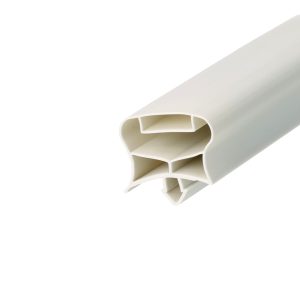 Uszczelka drzwi chłodni i lodówki z magnesem 19 x 22mm szara 32-144