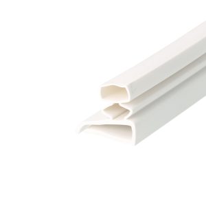 Uszczelka drzwi lodówki chłodni z magnesem 18,2 x 19,5mm biała 32-097