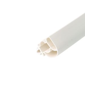 Uszczelka drzwi lodówki chłodni z magnesem 5,5 x 16 x 16mm długość 2,55m biała 32-125
