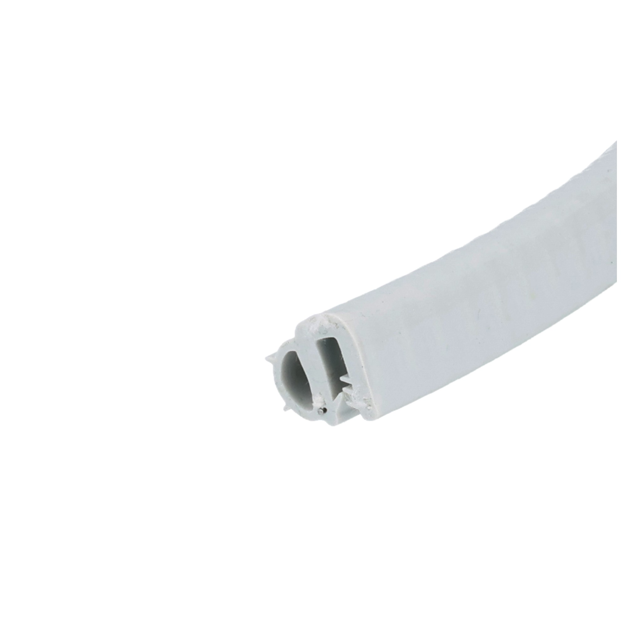 Uszczelka krawędziowa, zaciskowa, szary silikon 046002 - obrazek 2