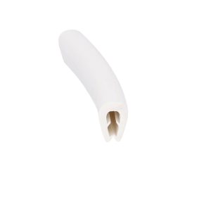 Uszczelka krawędziowa 17x12mm, zaciskowa TPE białą 3-5 mm 90Sha, 0460239